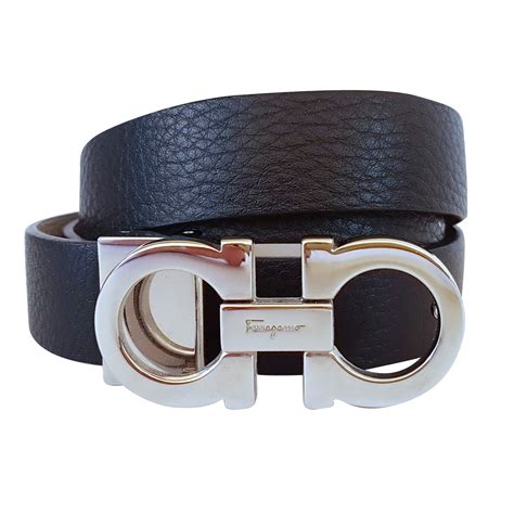 black and gold ferragamo belt cheap|ferragamo leather belt without buckle.